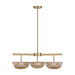 Savoy House - LED Chandelier - Hubbard - Noble Brass- Union Lighting Luminaires Decor
