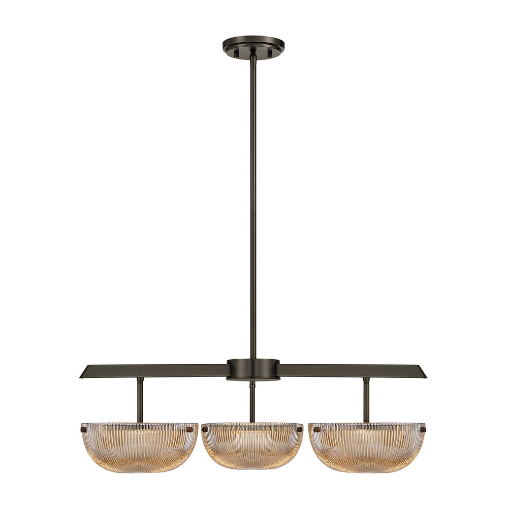 Savoy House - LED Chandelier - Hubbard - Mediterranean Bronze- Union Lighting Luminaires Decor