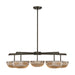 Savoy House - LED Chandelier - Hubbard - Mediterranean Bronze- Union Lighting Luminaires Decor