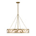 Savoy House - Eight Light Chandelier - Halstead - Antique Patina- Union Lighting Luminaires Decor