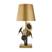 Savoy House - LED Table Lamp - Posey - Brass and Black- Union Lighting Luminaires Decor
