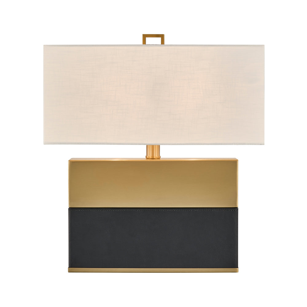 Savoy House - One Light Table Lamp - Oliver - Honey Brown and Black- Union Lighting Luminaires Decor