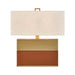 Savoy House - One Light Table Lamp - Oliver - Honey Brown and Brown- Union Lighting Luminaires Decor