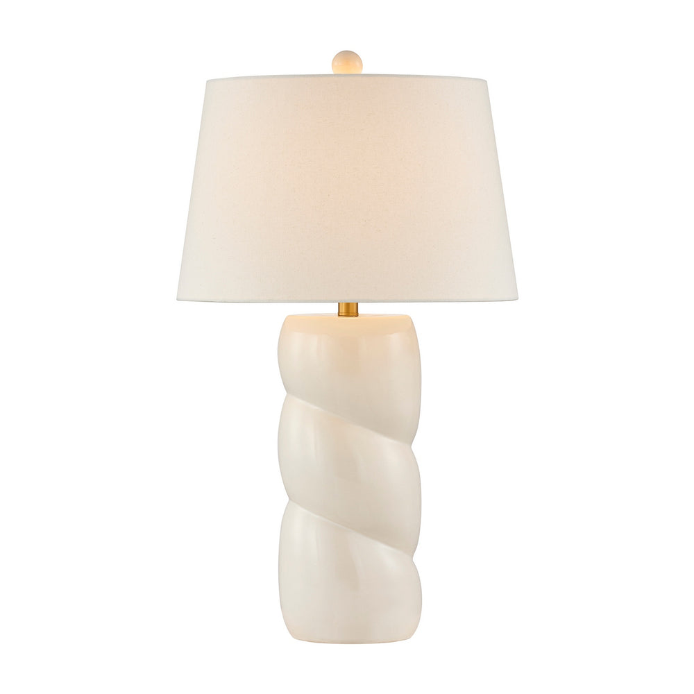Savoy House - One Light Table Lamp - Betty - White- Union Lighting Luminaires Decor