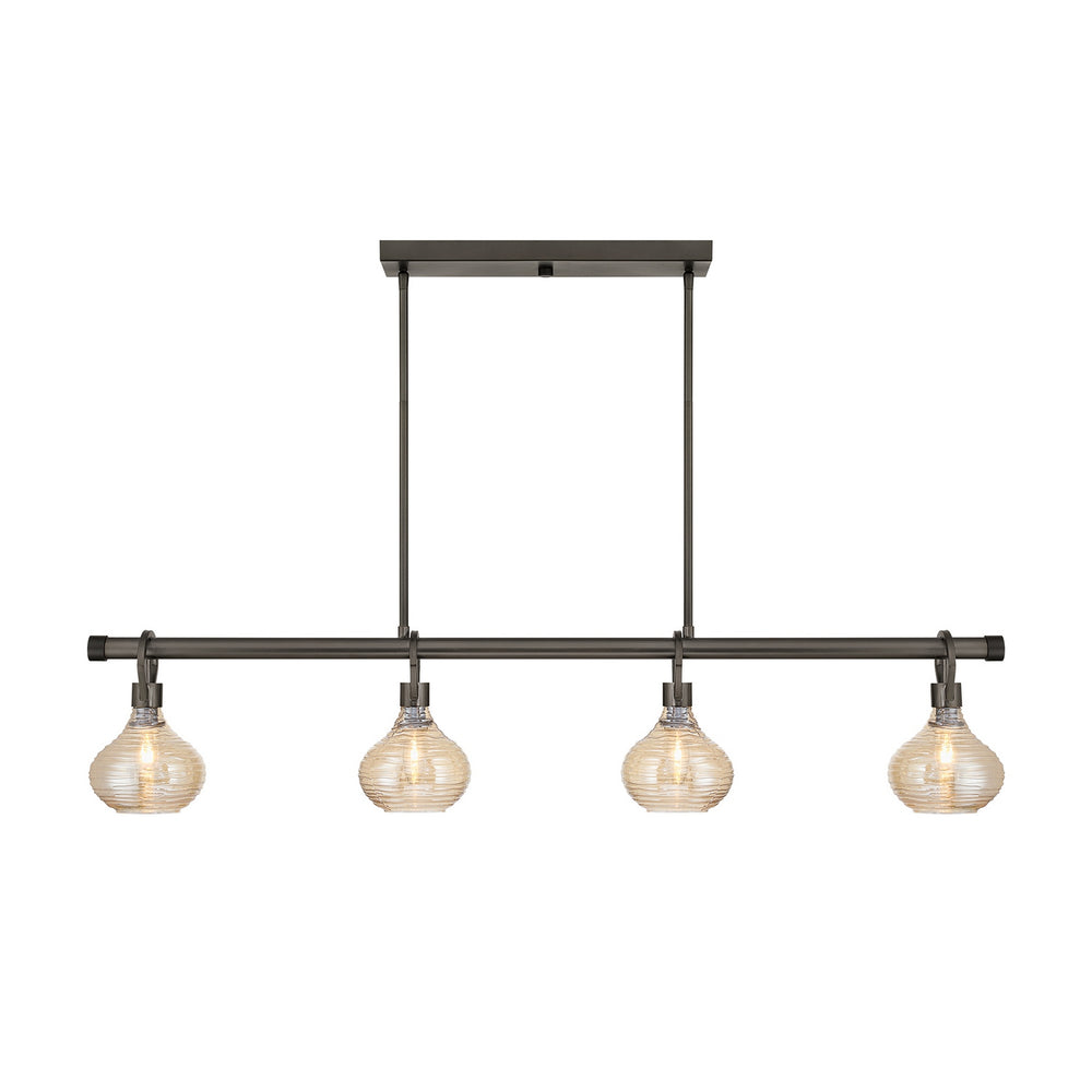 Savoy House - Four Light Chandelier - Sheriden - Mediterranean Bronze- Union Lighting Luminaires Decor