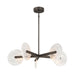 Savoy House - LED Chandelier - Ainslie - Mediterranean Bronze- Union Lighting Luminaires Decor