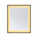 Savoy House - LED Mirror - Corvalis - Sand Black and Gold Leaf- Union Lighting Luminaires Decor