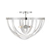 Savoy House - Four Light Semi-Flush Mount - Jennings - Polished Chrome- Union Lighting Luminaires Decor