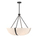 Savoy House - Four Light Pendant - Chalfont - Matte Black- Union Lighting Luminaires Decor