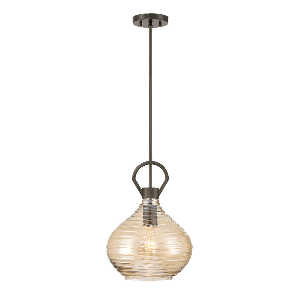 Savoy House - One Light Pendant - Sheriden - Mediterranean Bronze- Union Lighting Luminaires Decor