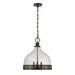 Savoy House - Three Light Pendant - Stern - Mediterranean Bronze- Union Lighting Luminaires Decor