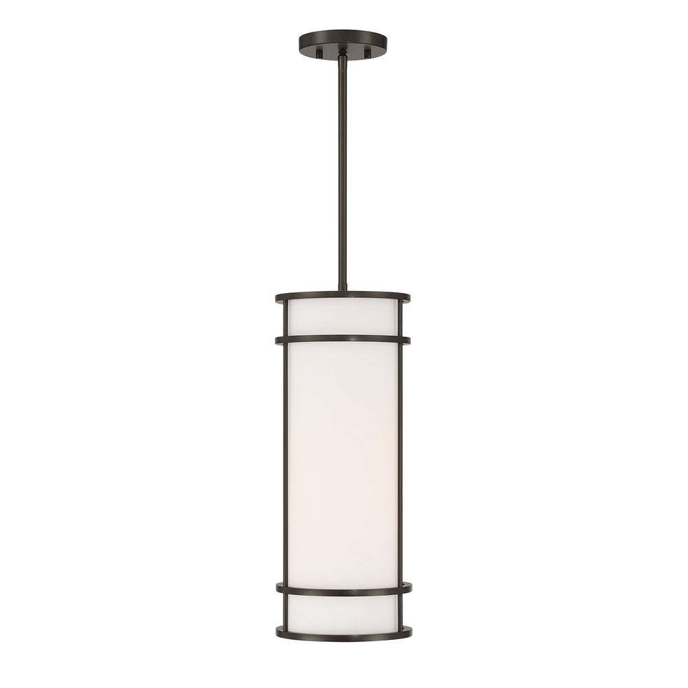 Savoy House - One Light Pendant - Porter - Mediterranean Bronze- Union Lighting Luminaires Decor
