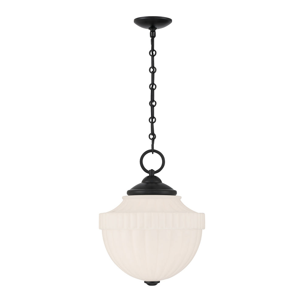 Savoy House - One Light Pendant - Montrose - Matte Black- Union Lighting Luminaires Decor