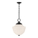 Savoy House - One Light Pendant - Montrose - Matte Black- Union Lighting Luminaires Decor