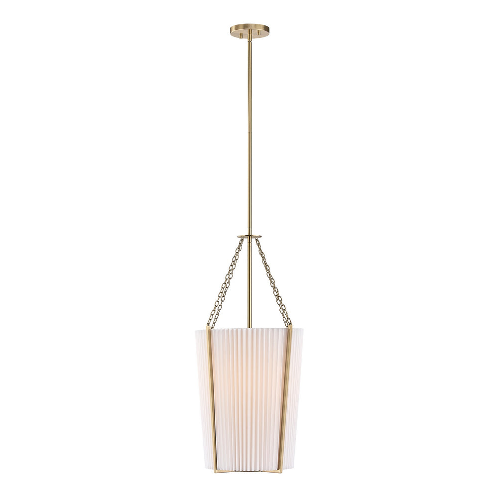 Savoy House - One Light Pendant - Joplin - Noble Brass- Union Lighting Luminaires Decor