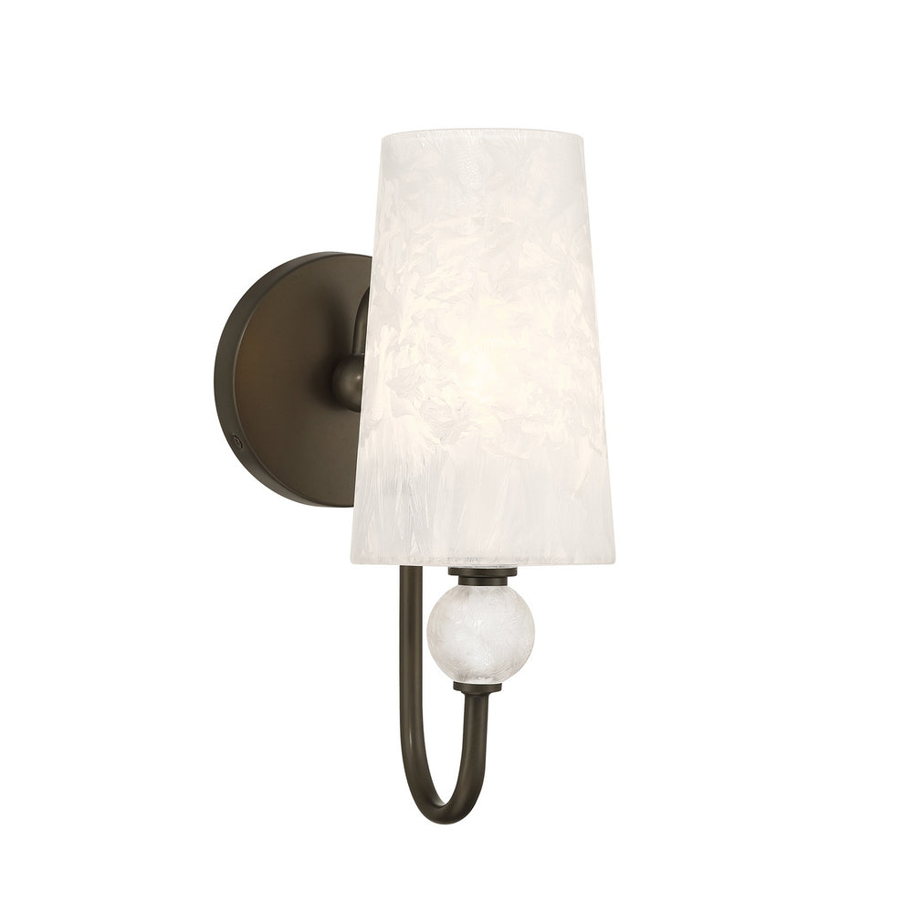 Savoy House - One Light Wall Sconce - Sheldon - Mediterranean Bronze- Union Lighting Luminaires Decor