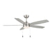Meridian - 52" Ceiling Fan - Brushed Nickel- Union Lighting Luminaires Decor