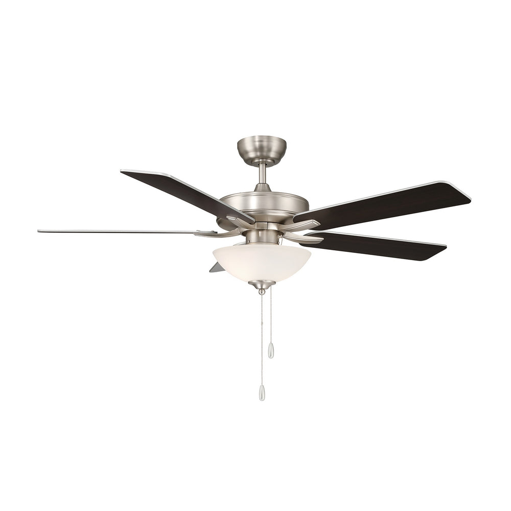 Meridian - 52" Ceiling Fan - Brushed Nickel- Union Lighting Luminaires Decor