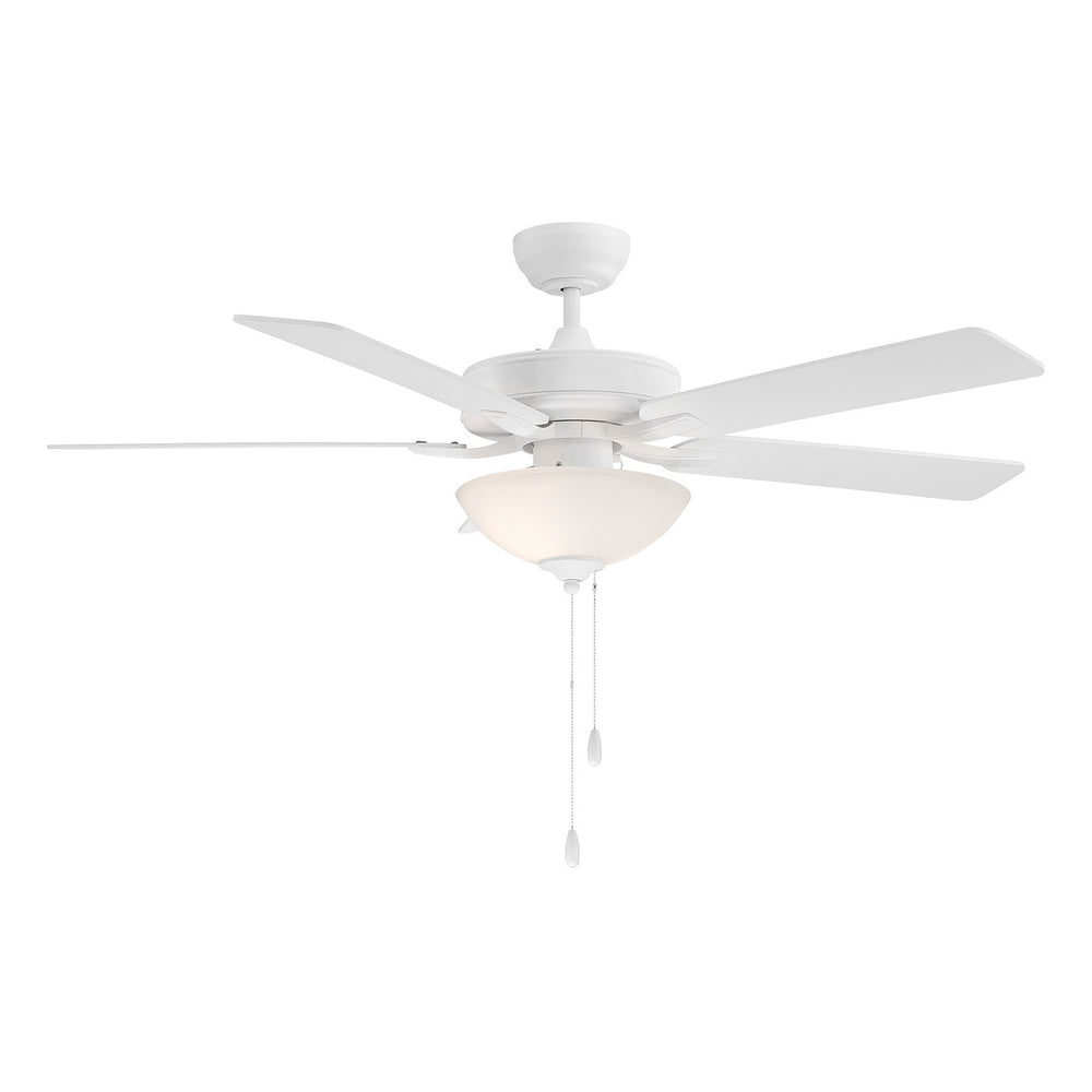 Meridian - 52" Ceiling Fan - White- Union Lighting Luminaires Decor