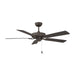Meridian - 52" Ceiling Fan - Oil Rubbed Bronze- Union Lighting Luminaires Decor