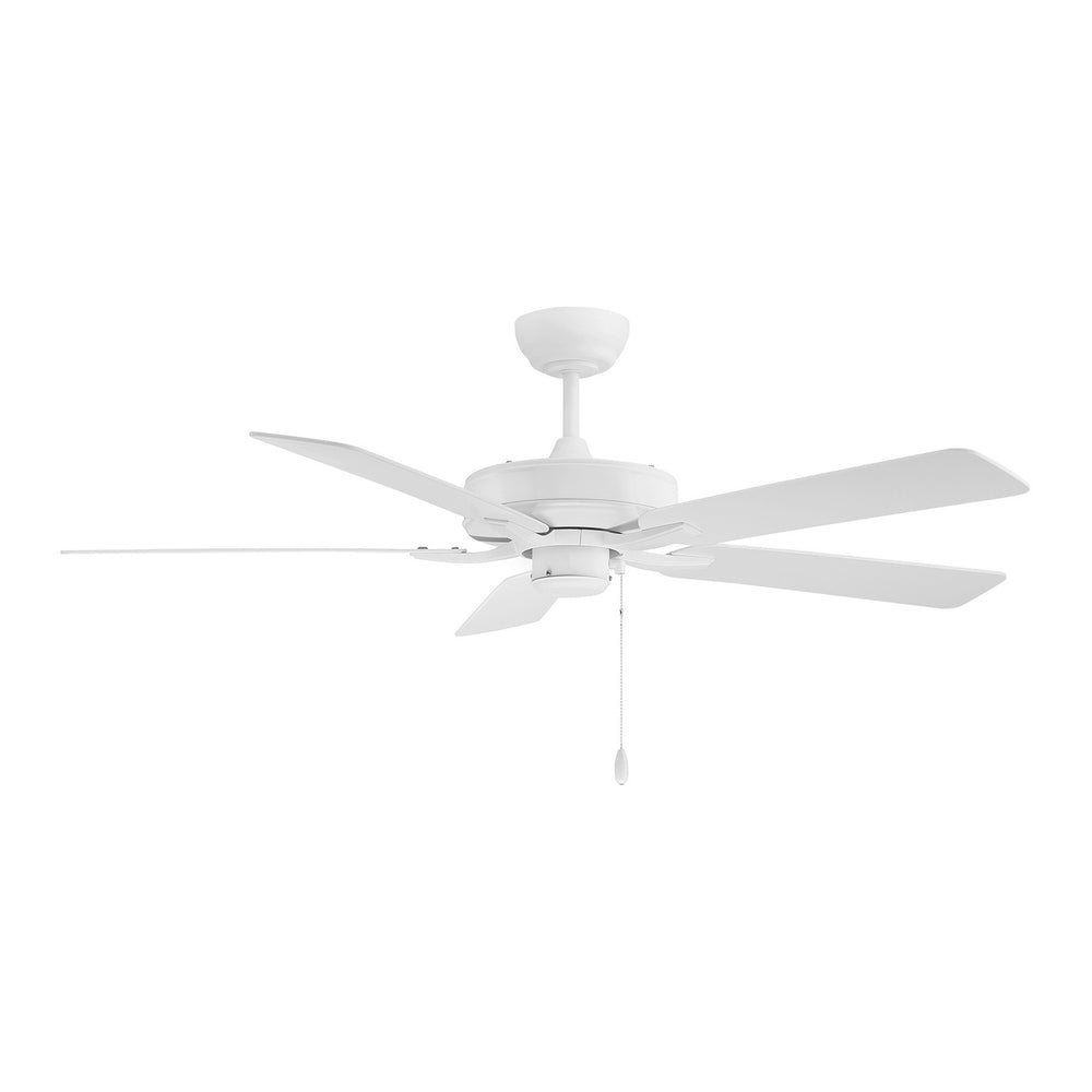 Meridian - 52" Ceiling Fan - White- Union Lighting Luminaires Decor