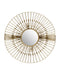 Currey and Company - Mirror - Ruche - Gold- Union Lighting Luminaires Decor