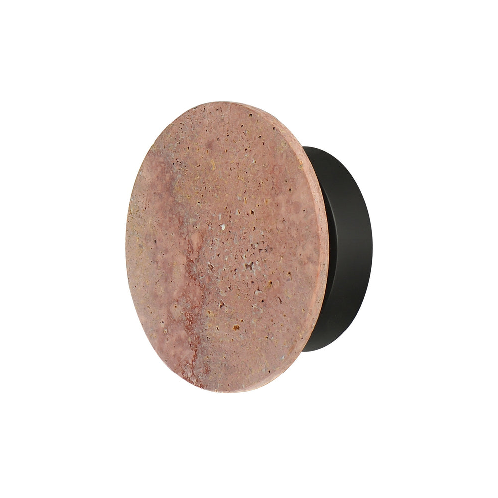 ET2 - LED Wall Sconce - Discus - Rosso Laterite / Gunmetal- Union Lighting Luminaires Decor