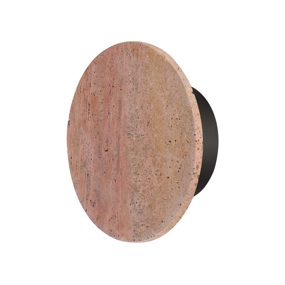 ET2 - LED Wall Sconce - Discus - Rosso Laterite / Gunmetal- Union Lighting Luminaires Decor