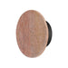 ET2 - LED Wall Sconce - Discus - Rosso Laterite / Gunmetal- Union Lighting Luminaires Decor