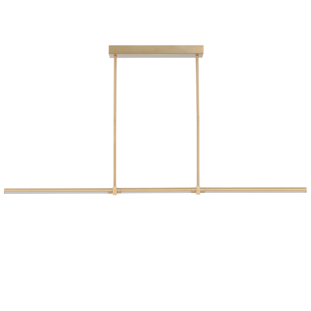 ET2 - LED Linear Pendant - Dorian - Gold- Union Lighting Luminaires Decor