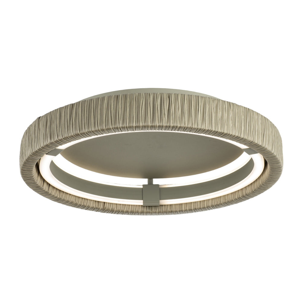 ET2 - LED Semi-Flush Mount - Kaia - Gray- Union Lighting Luminaires Decor
