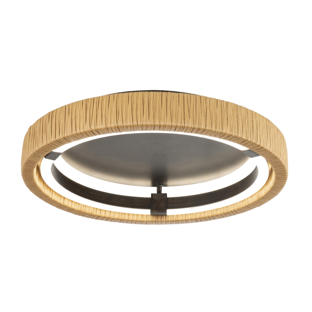 ET2 - LED Semi-Flush Mount - Kaia - Antique Bronze- Union Lighting Luminaires Decor