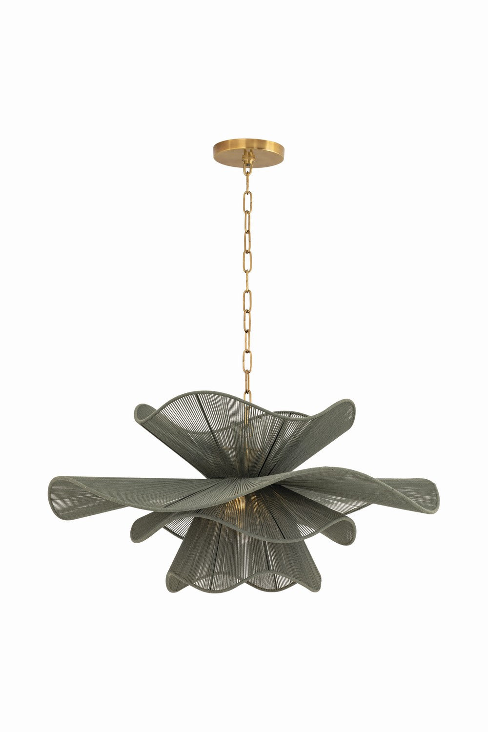 Mitzi Canada - One Light Chandelier - Amanda - Patina Brass- Union Lighting Luminaires Decor