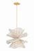 Mitzi Canada - One Light Chandelier - Amanda - Aged Brass- Union Lighting Luminaires Decor