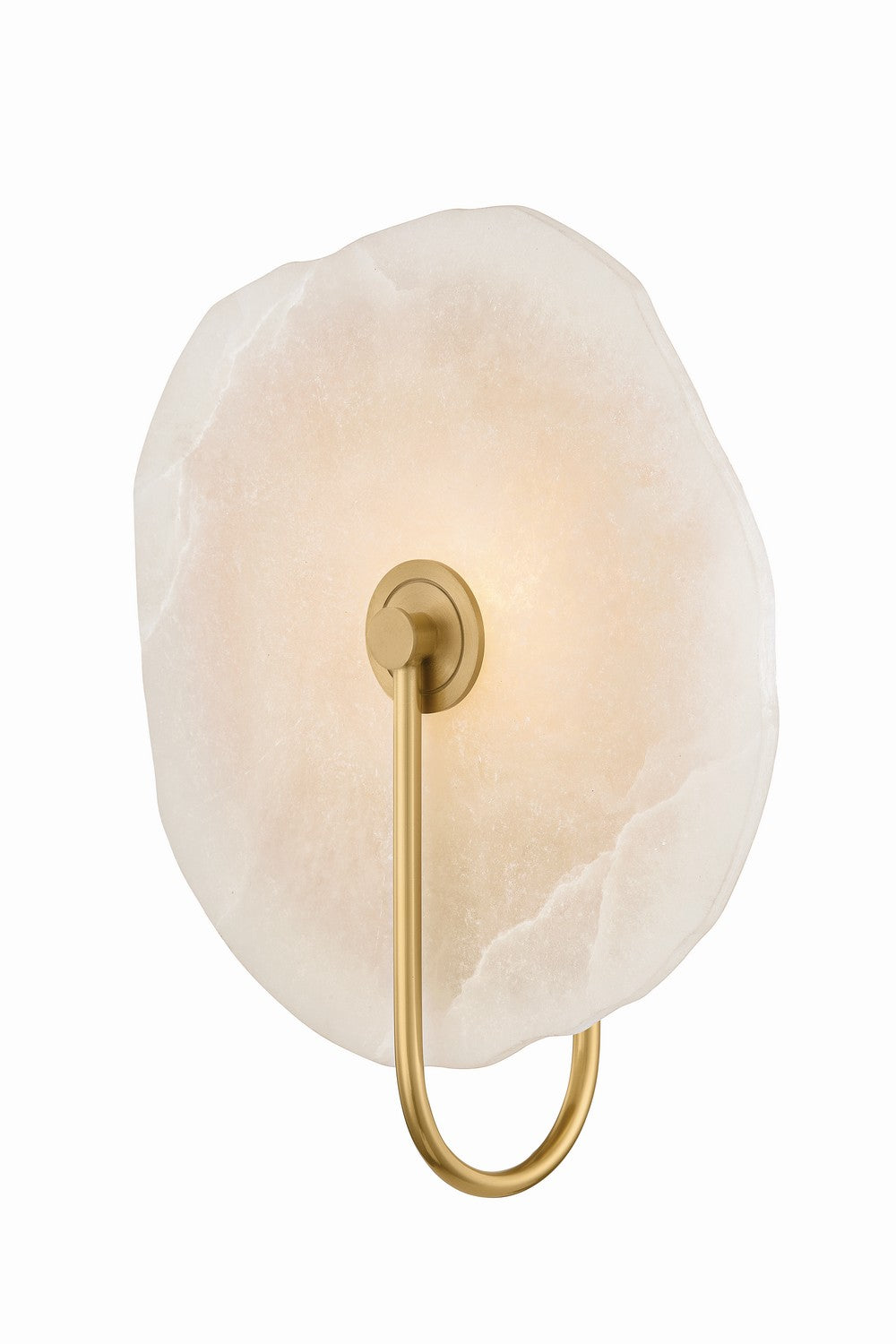 Mitzi Canada - One Light Wall Sconce - Sariah - Aged Brass- Union Lighting Luminaires Decor