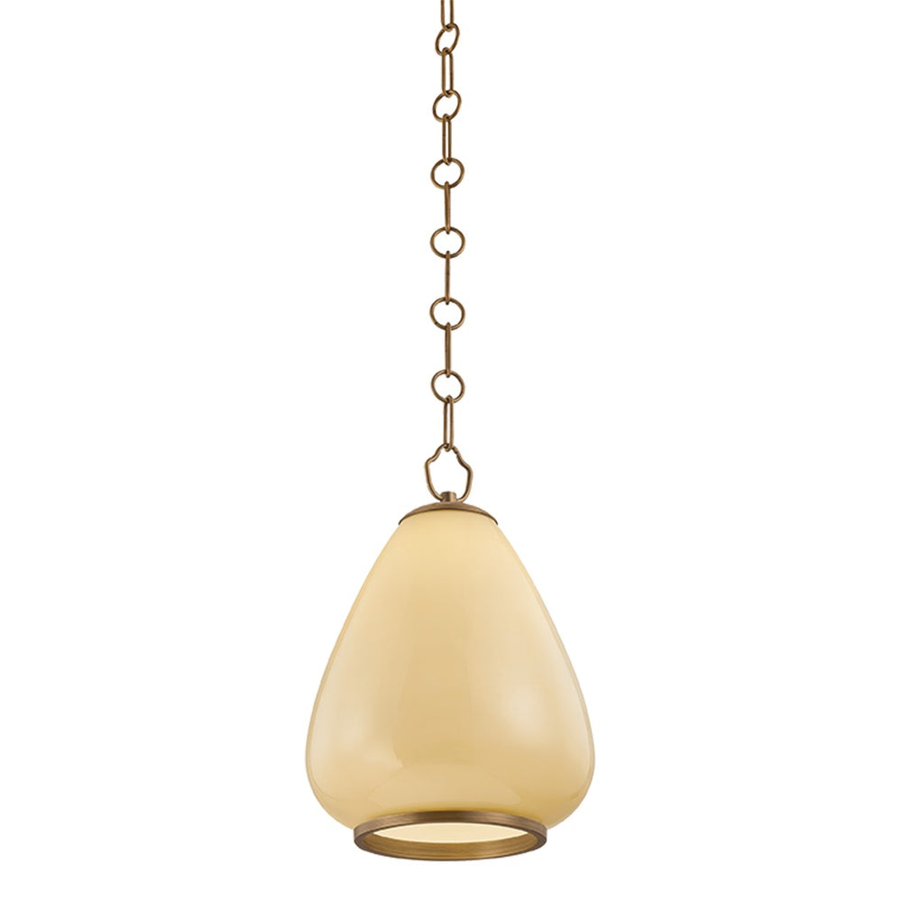 Mitzi Canada - One Light Pendant - Maliah - Patina Brass- Union Lighting Luminaires Decor