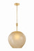 Mitzi Canada - One Light Pendant - Gilda - Aged Brass- Union Lighting Luminaires Decor