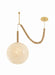 Mitzi Canada - One Light Pendant - Makena - Aged Brass- Union Lighting Luminaires Decor