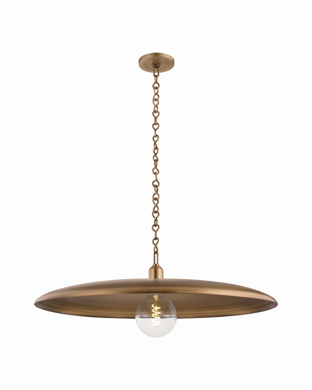 Mitzi Canada - One Light Pendant - Mamie - Patina Brass- Union Lighting Luminaires Decor