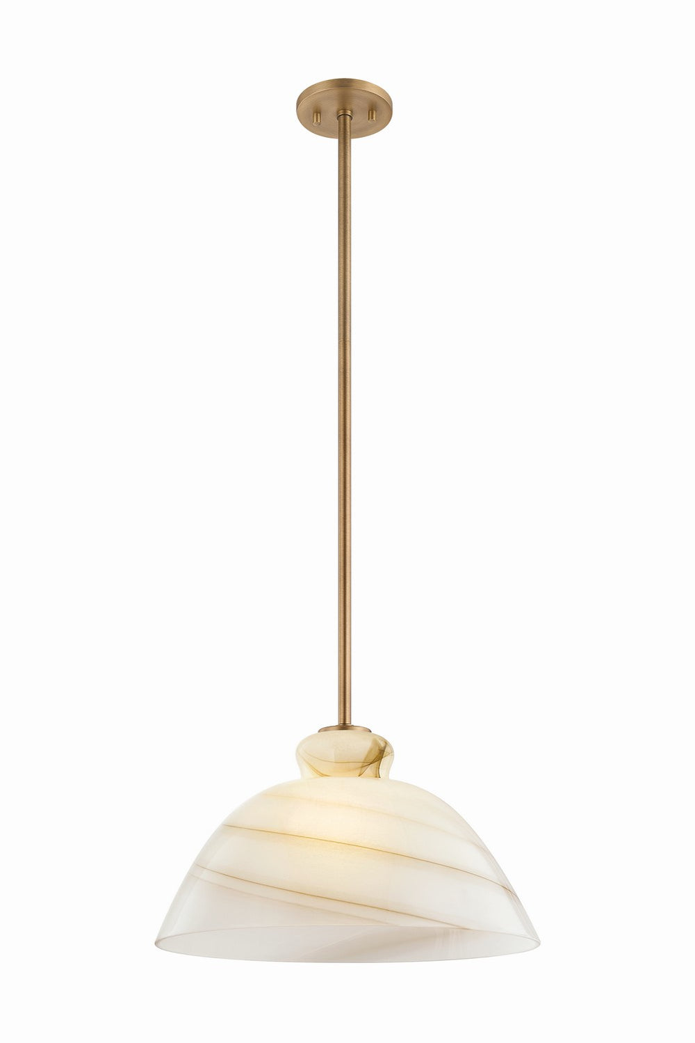 Mitzi Canada - One Light Pendant - Dessi - Patina Brass- Union Lighting Luminaires Decor