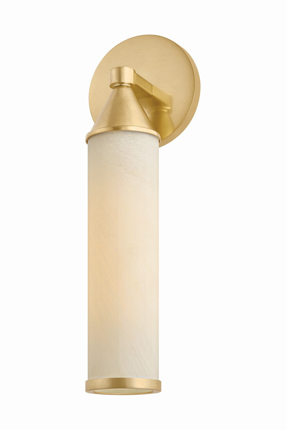 Mitzi Canada - One Light Wall Sconce - Zinnia - Aged Brass- Union Lighting Luminaires Decor