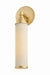 Mitzi Canada - One Light Wall Sconce - Zinnia - Aged Brass- Union Lighting Luminaires Decor
