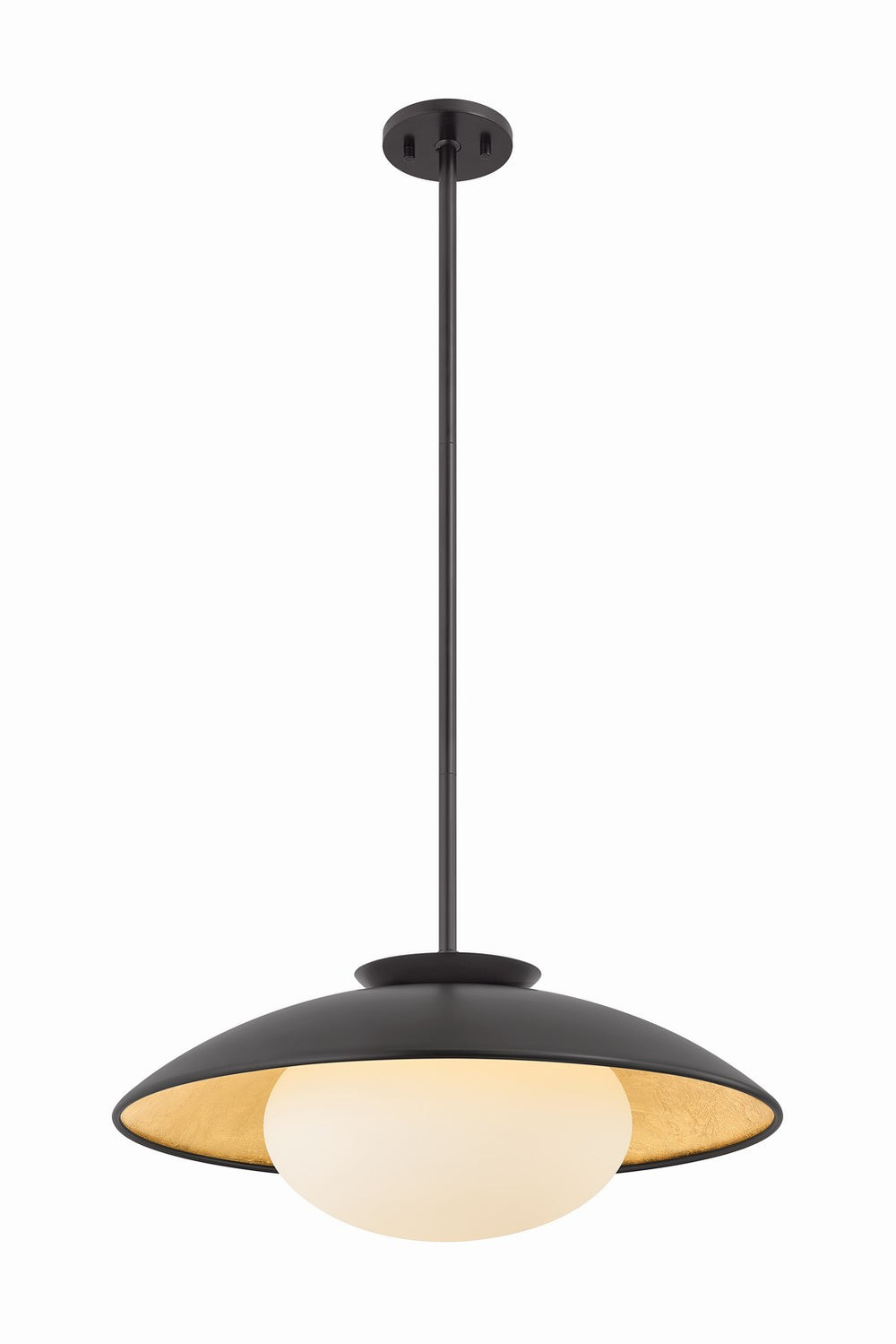 Mitzi Canada - One Light Pendant - Cadence - Black- Union Lighting Luminaires Decor