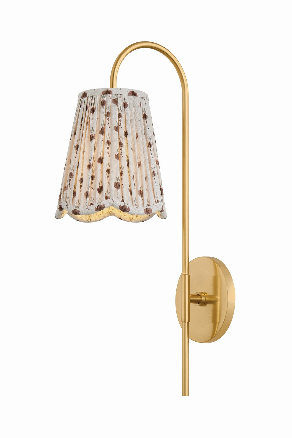Mitzi Canada - One Light Wall Sconce - Dorothy - Aged Brass- Union Lighting Luminaires Decor