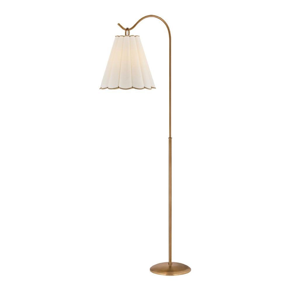 Mitzi Canada - One Light Floor Lamp - Eula - Patina Brass- Union Lighting Luminaires Decor