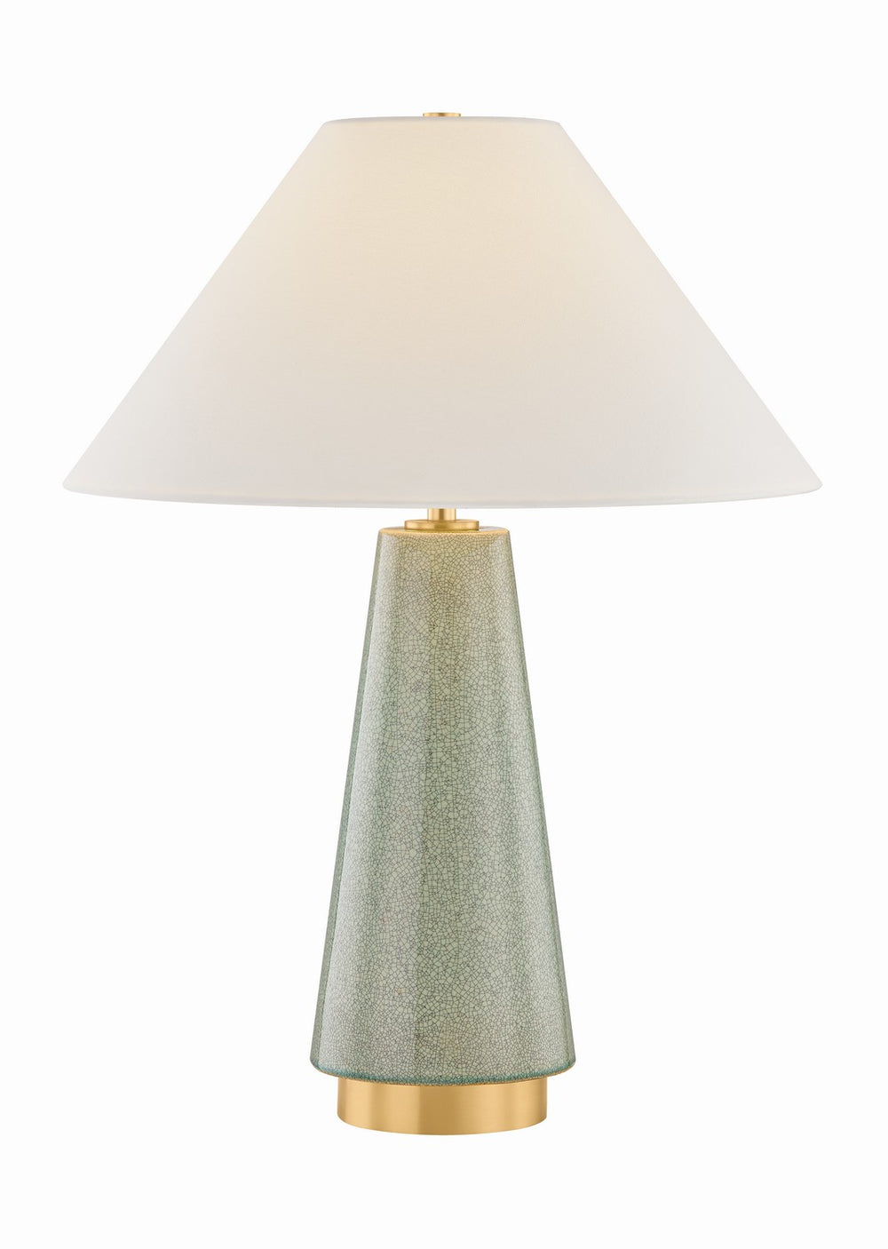Mitzi Canada - One Light Table Lamp - Dalaila - Aged Brass- Union Lighting Luminaires Decor