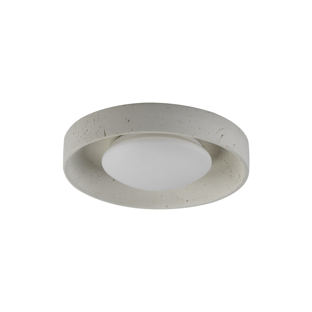 ET2 - LED Flush Mount - Matera - Chaulk White- Union Lighting Luminaires Decor