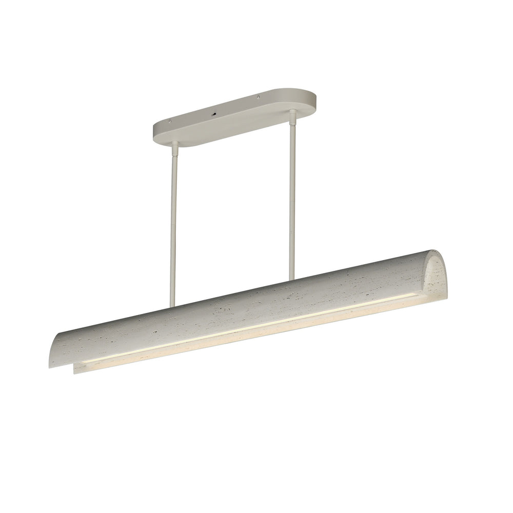 ET2 - LED Linear Pendant - Matera - Chaulk White- Union Lighting Luminaires Decor