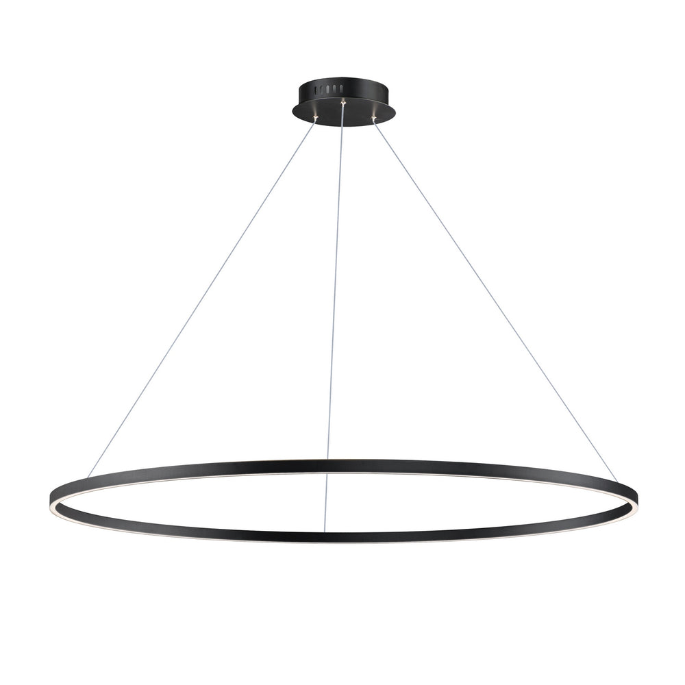 ET2 - LED Pendant - Groove WiZ - Black- Union Lighting Luminaires Decor