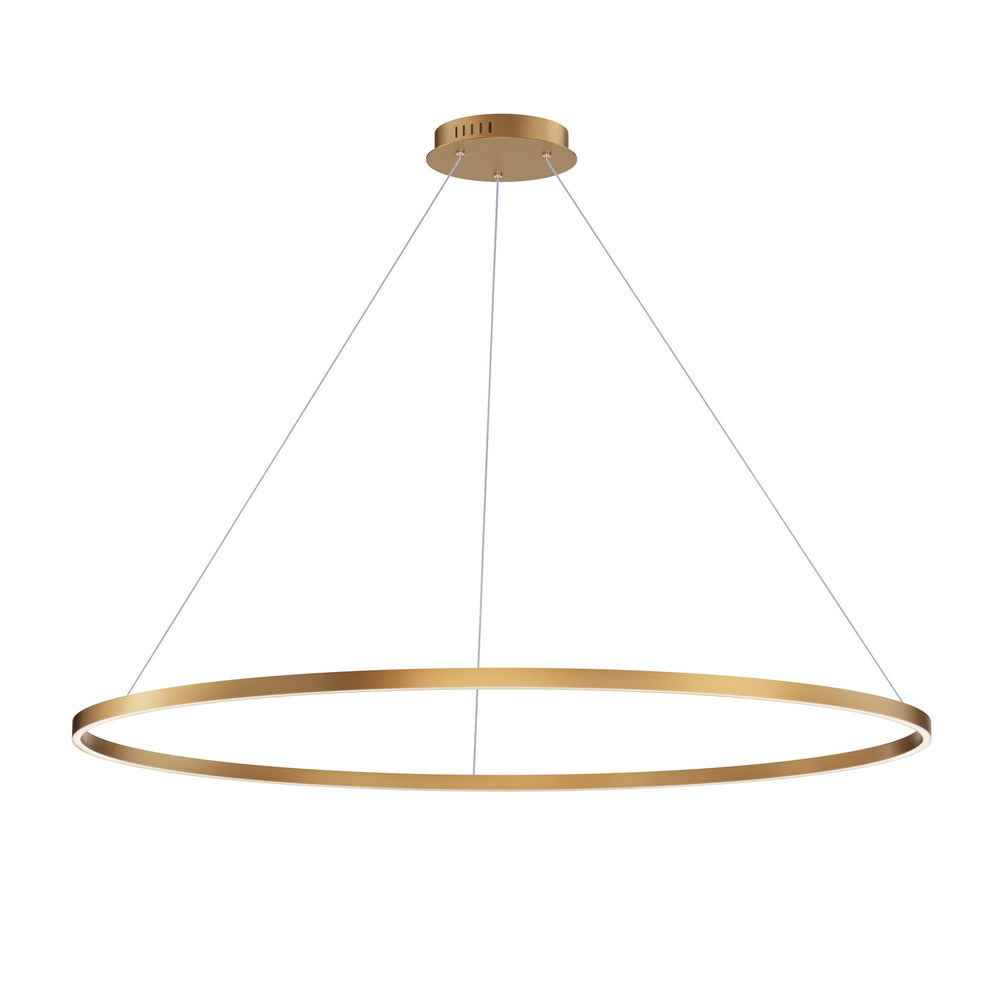 ET2 - LED Pendant - Groove WiZ - Gold- Union Lighting Luminaires Decor